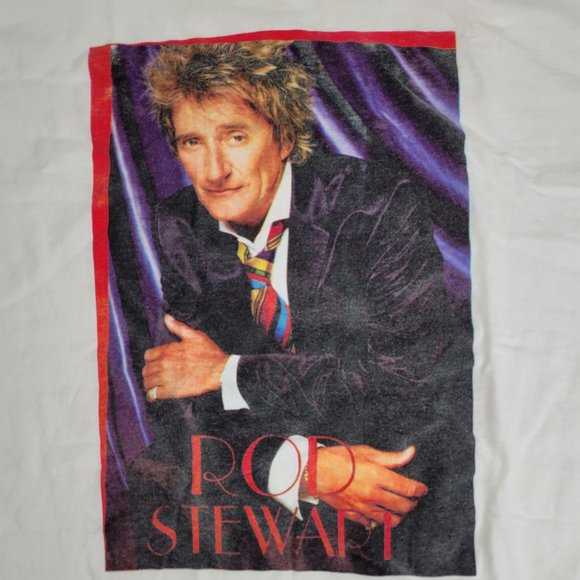 ROD STEWART & STEVIE NICKS "The Heart and Soul" Concert Tour Shirt Double Side L - Picture 2 of 7